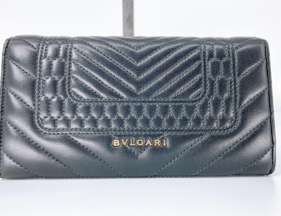 美品BVLGARI ブルガリ セルペンティ フォーエバー 2つ折り長財布 美品BVLGARI ブルガリ セルペンティ フォーエバー 2つ折り長財布