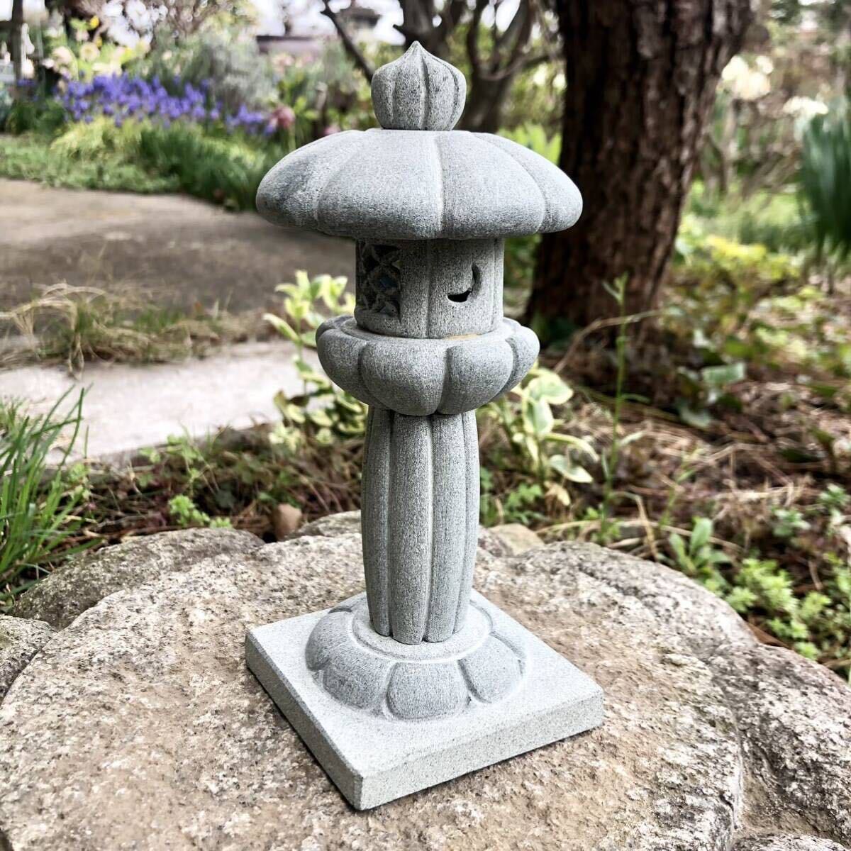 ミニ 灯篭 石灯籠 置物 御影石 石製 石造 盆栽 盆景 添景 箱庭 ジオラマ ミニ 灯篭 石灯籠 置物 御影石 石製 石造 盆栽 盆景 添景 箱庭