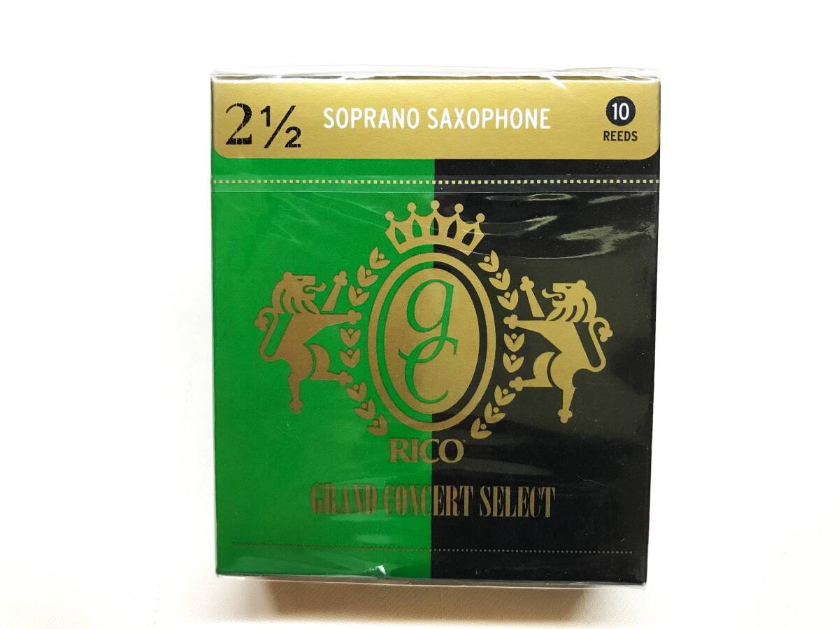 リコ グランドコンサートセレクト ソプラノサックスリード 3番 5パック【新品】 リコ グランドコンサートセレクト ソプラノサックスリード 3番 5