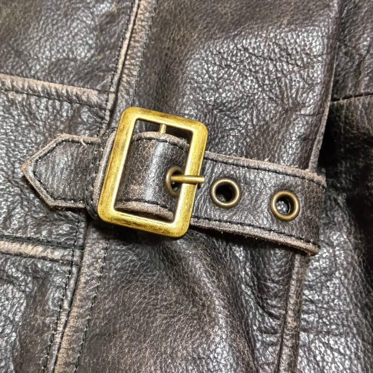希少 米国 Eddie Bauer レザージャケット カウハイド 90's 牛革 希少 米国 Eddie Bauer レザージャケット カウハイド 90's 牛革