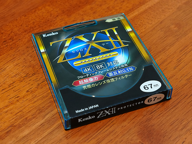 ◆ほぼ新品◆　Kenko ZXII プロテクター 67mm 保護　ゼクロス