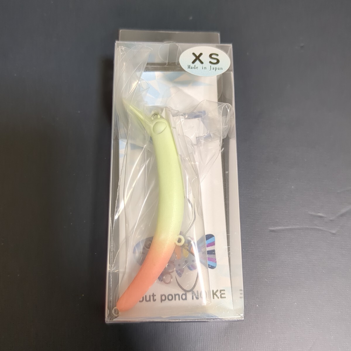 【新品未使用】1089工房 さかさにょろ60XS slim スリム 3.3g 微笑みグロー　 azuki オリカラ さかさニョロ さかにょろ