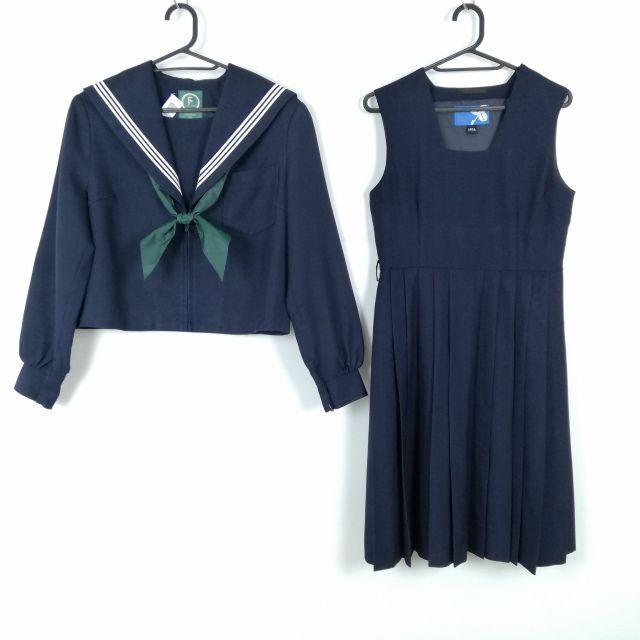 1円 セーラー服 ジャンパースカート スカーフ 上下3点セット 1円 セーラー服 ジャンパースカート スカーフ 上下3点セット