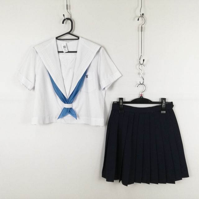 1円 セーラー服 スカート スカーフ 上下3点セット 指定 中間服 1円 セーラー服 スカート スカーフ 上下3点セット 指定 中間服