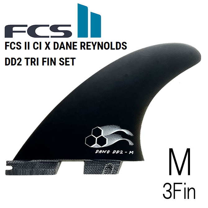 Fcs2 ダンプスターダイバー2 パフォーマンスグラス モデル 3フィン トライフィン FCS CI × Dane Reynolds DD2 PerformanceGlass Mサイズ