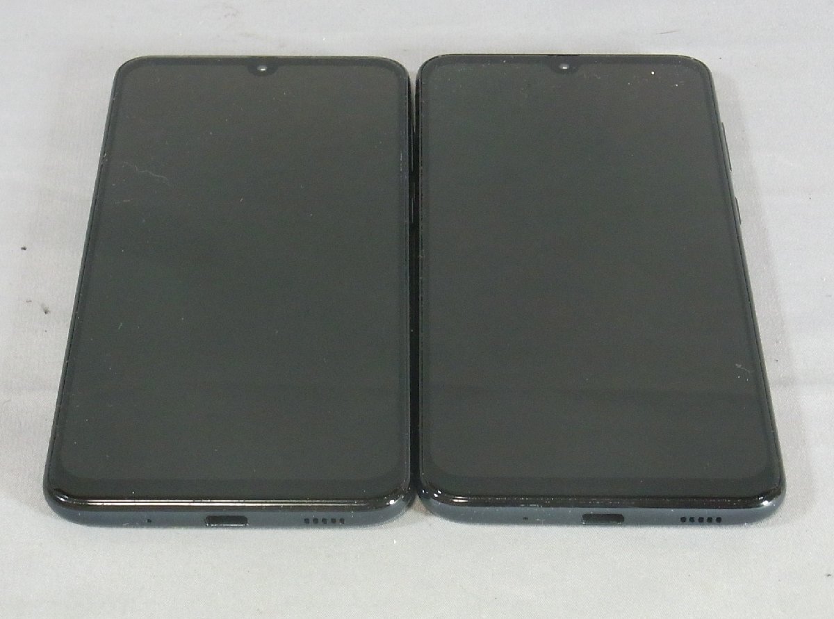 B40663 O-04158 au Samsung Galaxy A30 SCV43 2台セット ジャンク
