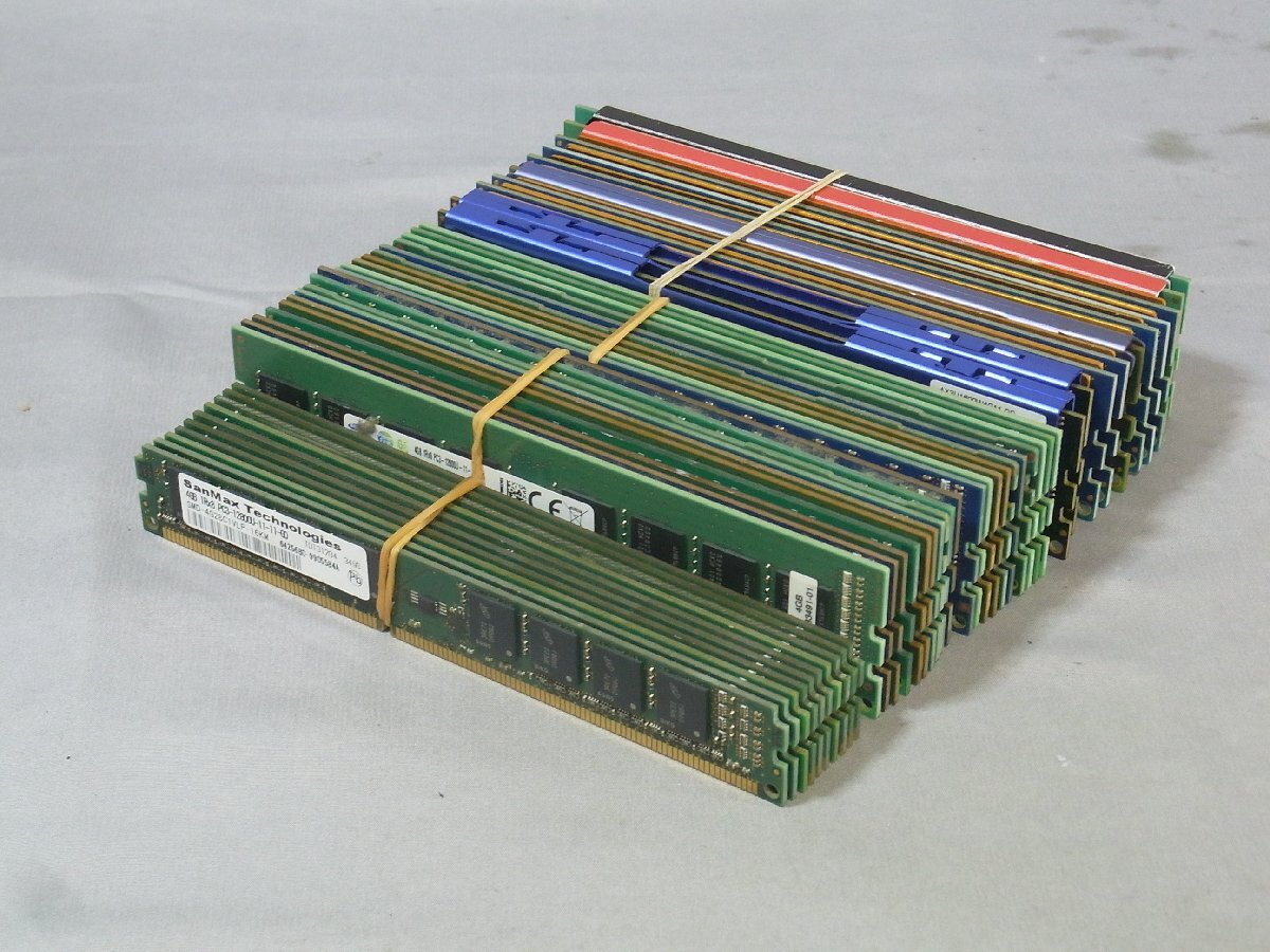 B40658 O-07159 PC3-12800 DDR3メモリー 4GB 40枚セット ジャンク