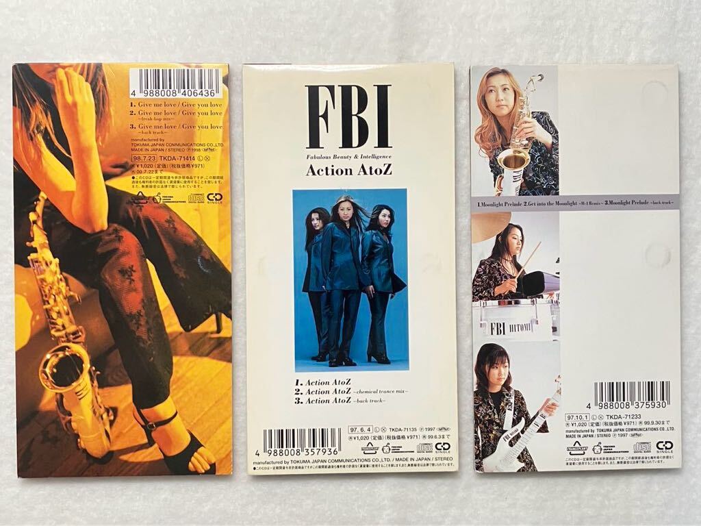 8cm 短冊 CD # FBI 大泉めぐみプロジェクト /3枚セット/shela 8cm 短冊 CD # FBI 大泉めぐみプロジェクト /3枚セット/shela