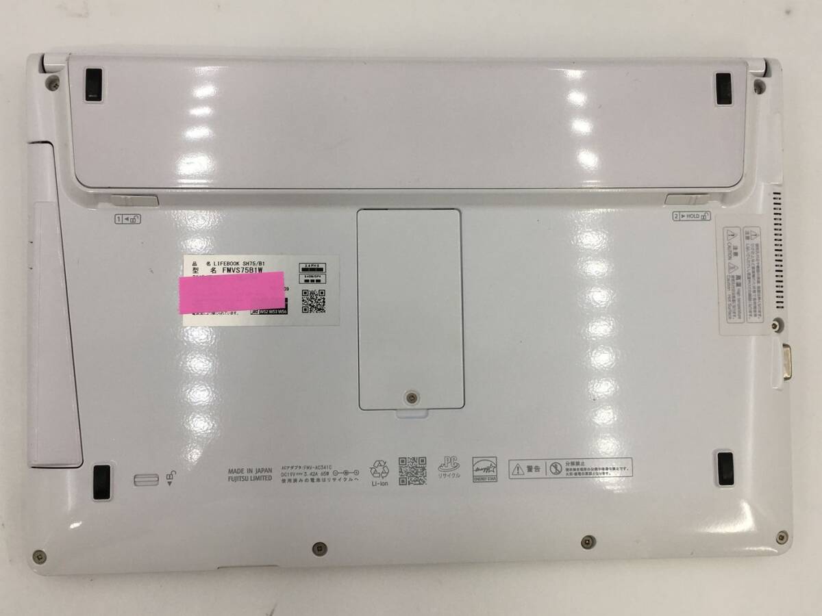 FUJITSU/ノート/第7世代Core i5/メモリ4GB/WEBカメラ有/OS無 FUJITSU/ノート/第7世代Core i5/メモリ4GB/WEBカメラ有/OS無