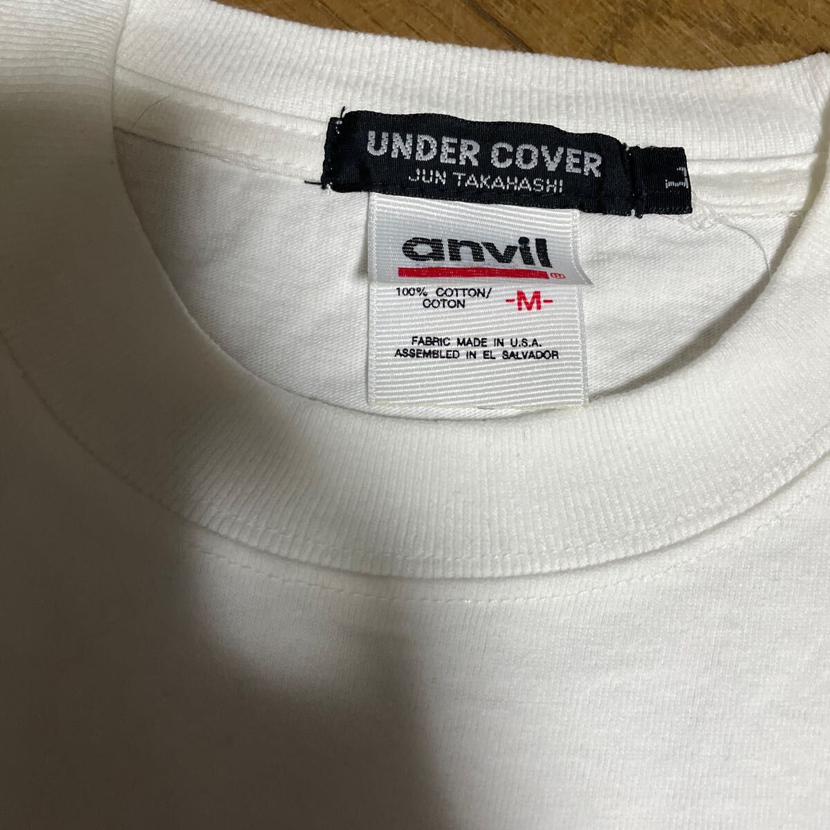 アンダーカバー undercover 初期 anvil 青山限定 2001 Tシャツ アンダーカバー undercover 初期 anvil 青山限定 2001 Tシャツ