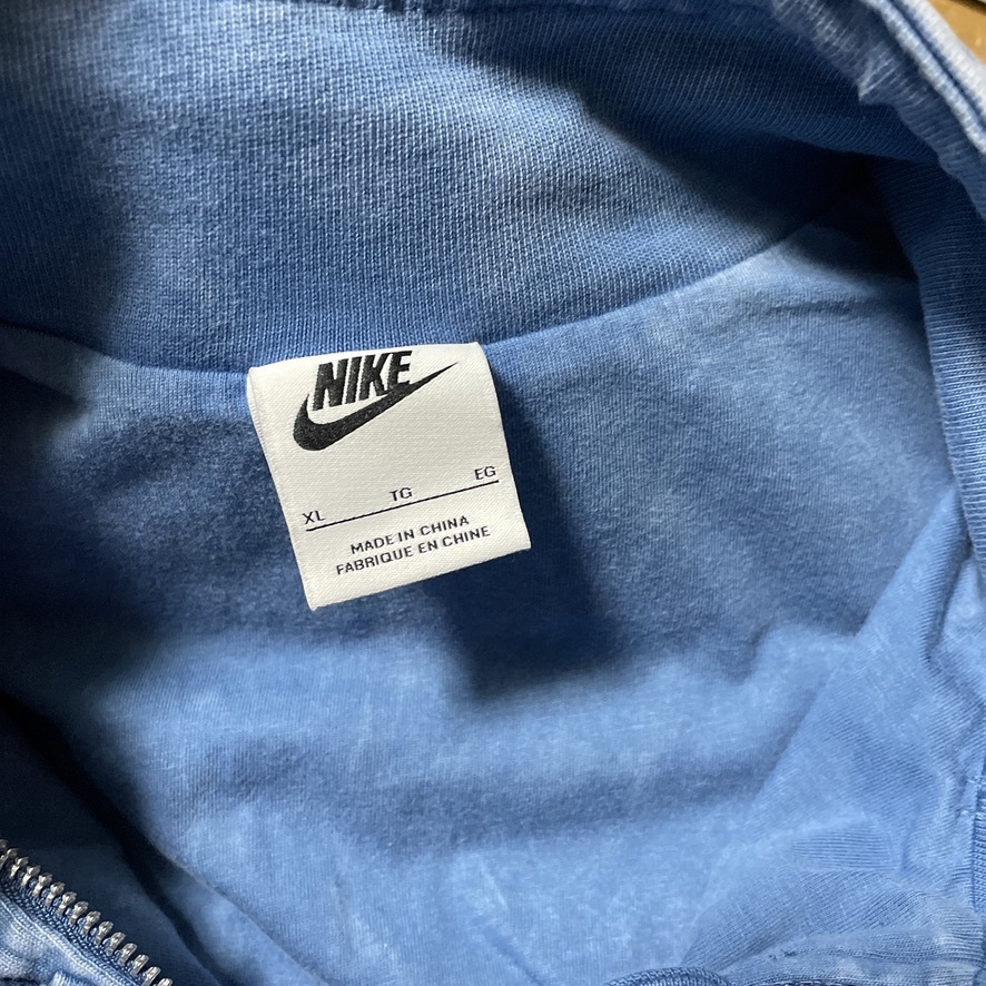 NIKE NSW XLデニム風 ジャケット '90 古着 ビンテージデザイン NIKE NSW XLデニム風 ジャケット '90 古着 ビンテージデザイン