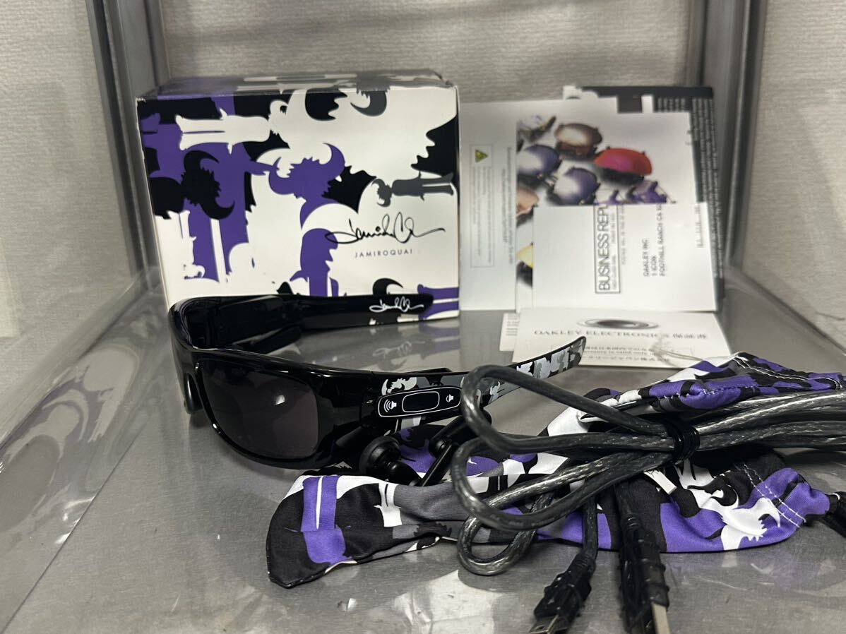 即決 新品未使用 動作未確認 OAKLEY THUMP Jamiroquai signature 即決 新品未使用 動作未確認 OAKLEY THUMP Jamiroquai signature