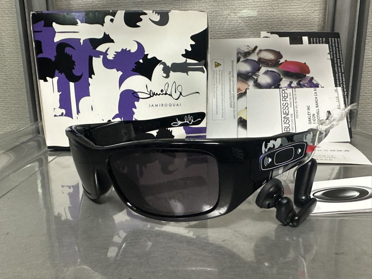 即決 新品未使用 動作未確認 OAKLEY THUMP Jamiroquai signature 即決 新品未使用 動作未確認 OAKLEY THUMP Jamiroquai signature