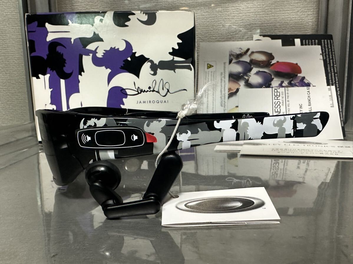 即決 新品未使用 動作未確認 OAKLEY THUMP Jamiroquai signature 即決 新品未使用 動作未確認 OAKLEY THUMP Jamiroquai signature