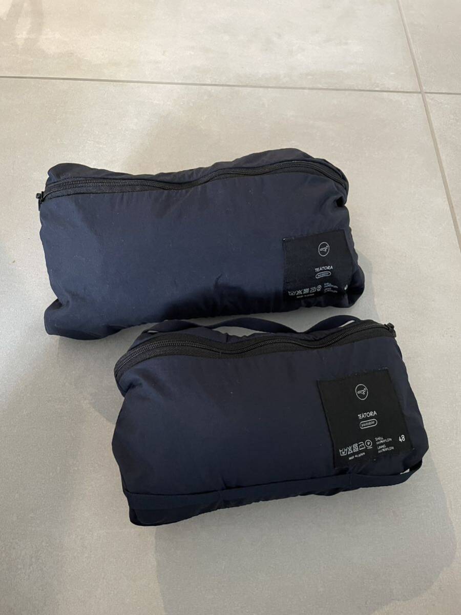 TEATORA テアトラ セットアップ ネイビー 48 Device Jacket TEATORA テアトラ セットアップ ネイビー 48 Device Jacket