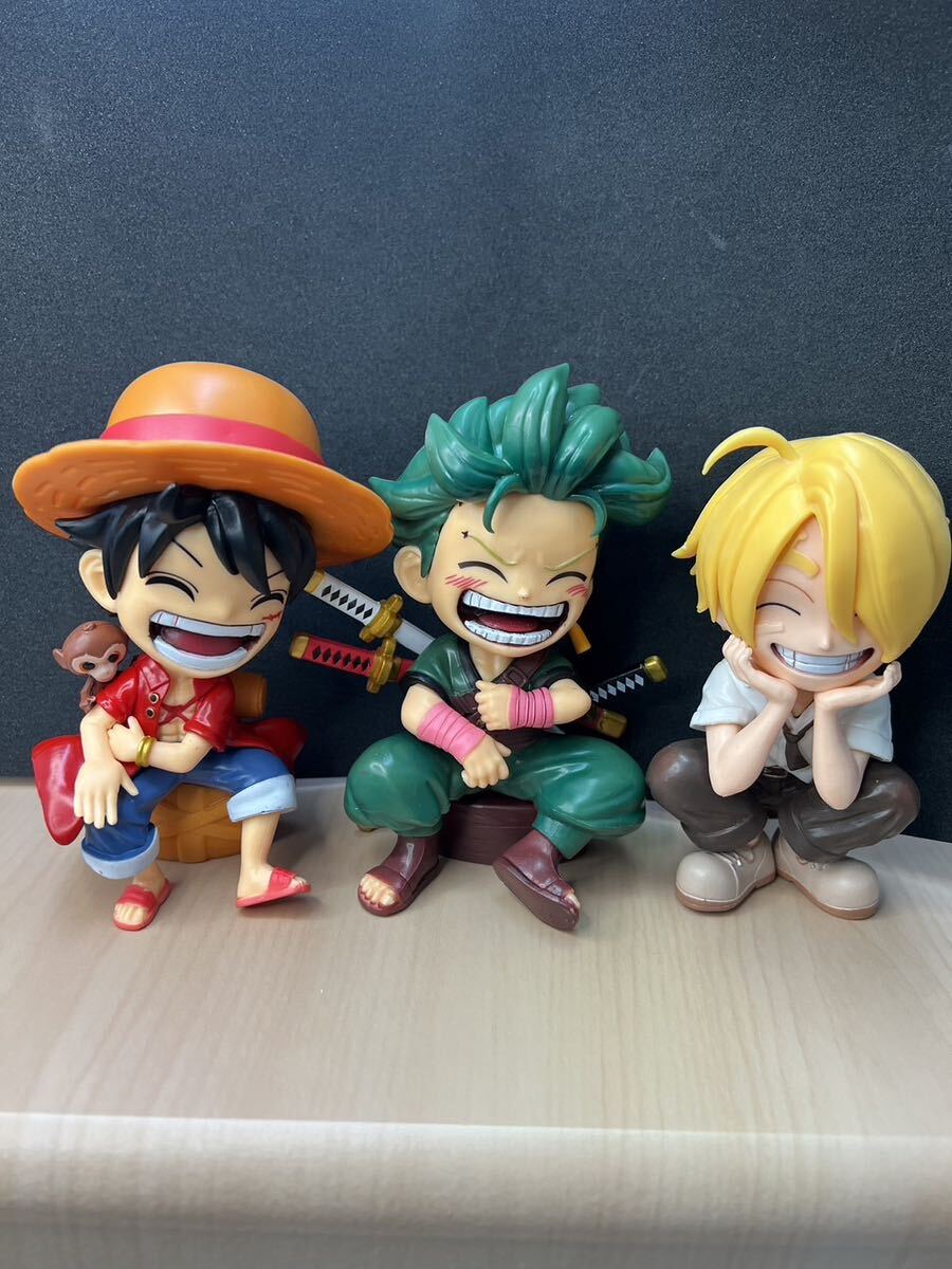 ワンピース ONE PIECE フィギュア ゾロ ルフィ サンジ 3体セット ワンピース ONE PIECE フィギュア ゾロ ルフィ サンジ 3体セット