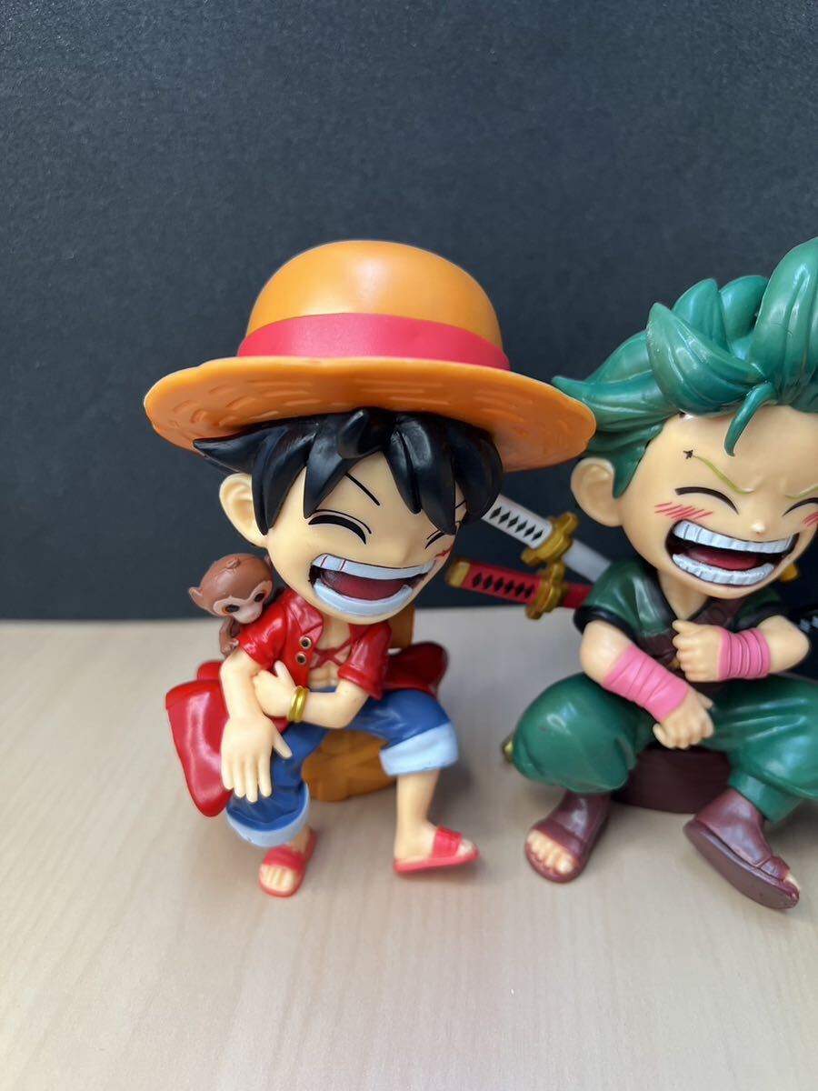 ワンピース フィギュアセット ゾロ ルフィ サンジ - メルカリ