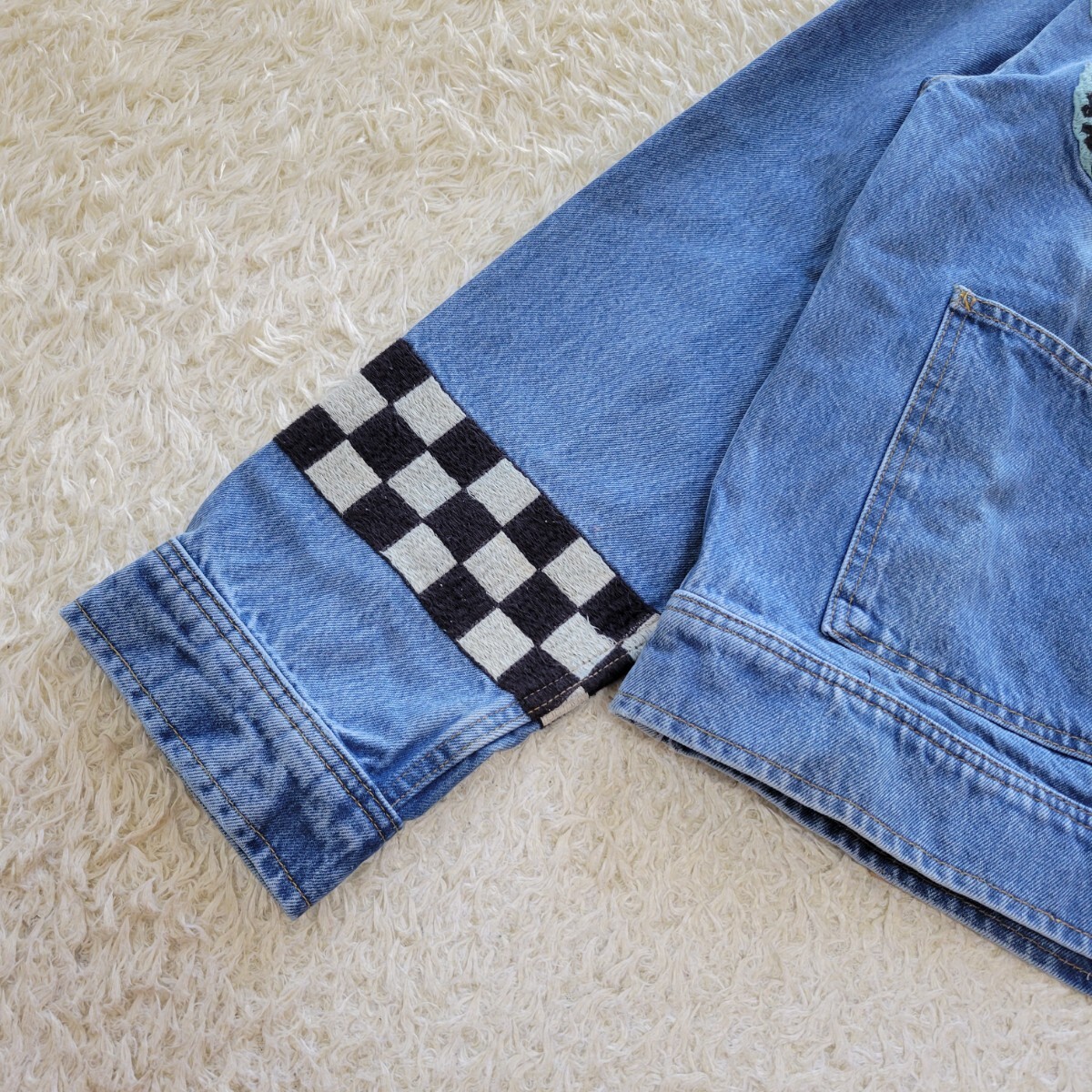 Stussy NOMA DENIM ZIP WORK JACKET Stone Wash ステューシー Stussy NOMA DENIM ZIP WORK JACKET Stone Wash ステューシー