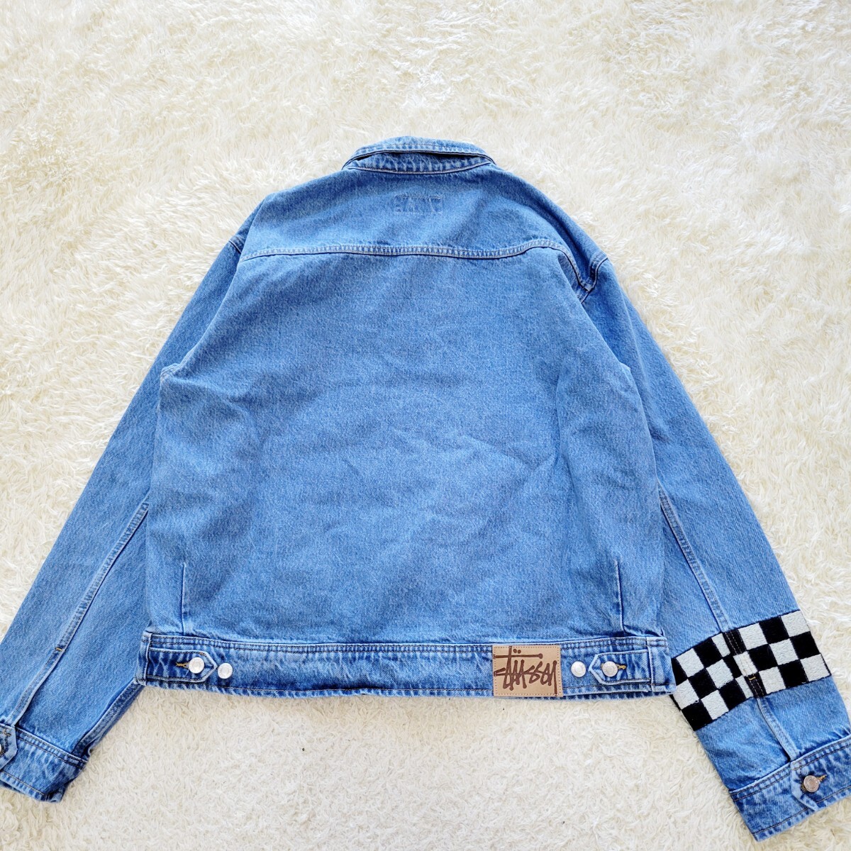Stussy NOMA DENIM ZIP WORK JACKET Stone Wash ステューシー Stussy NOMA DENIM ZIP WORK JACKET Stone Wash ステューシー