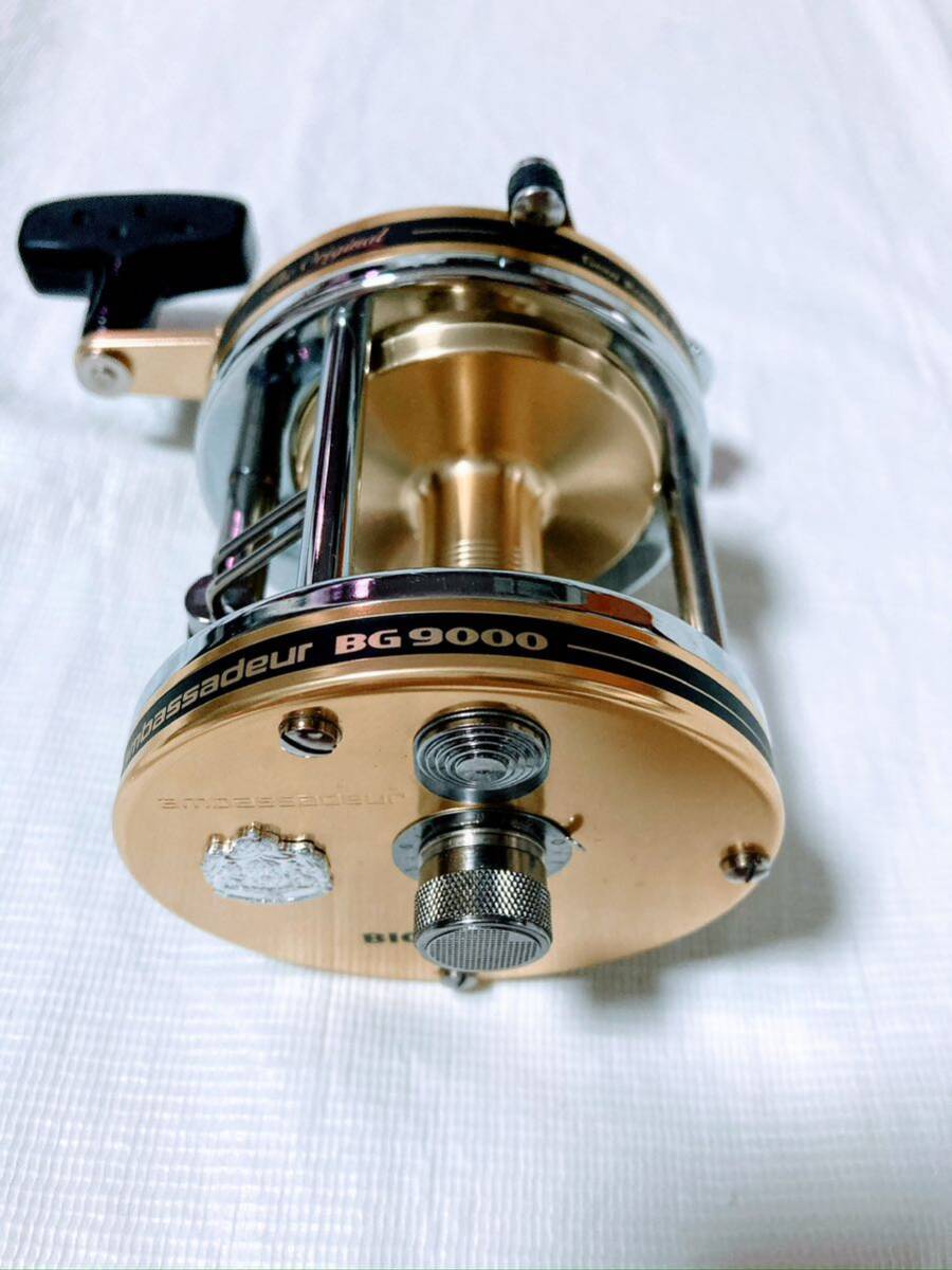 No1507) ABU BG 9000 ゴールド 未使用品 レイクトローリング No1507) ABU BG 9000 ゴールド 未使用品 レイクトローリング