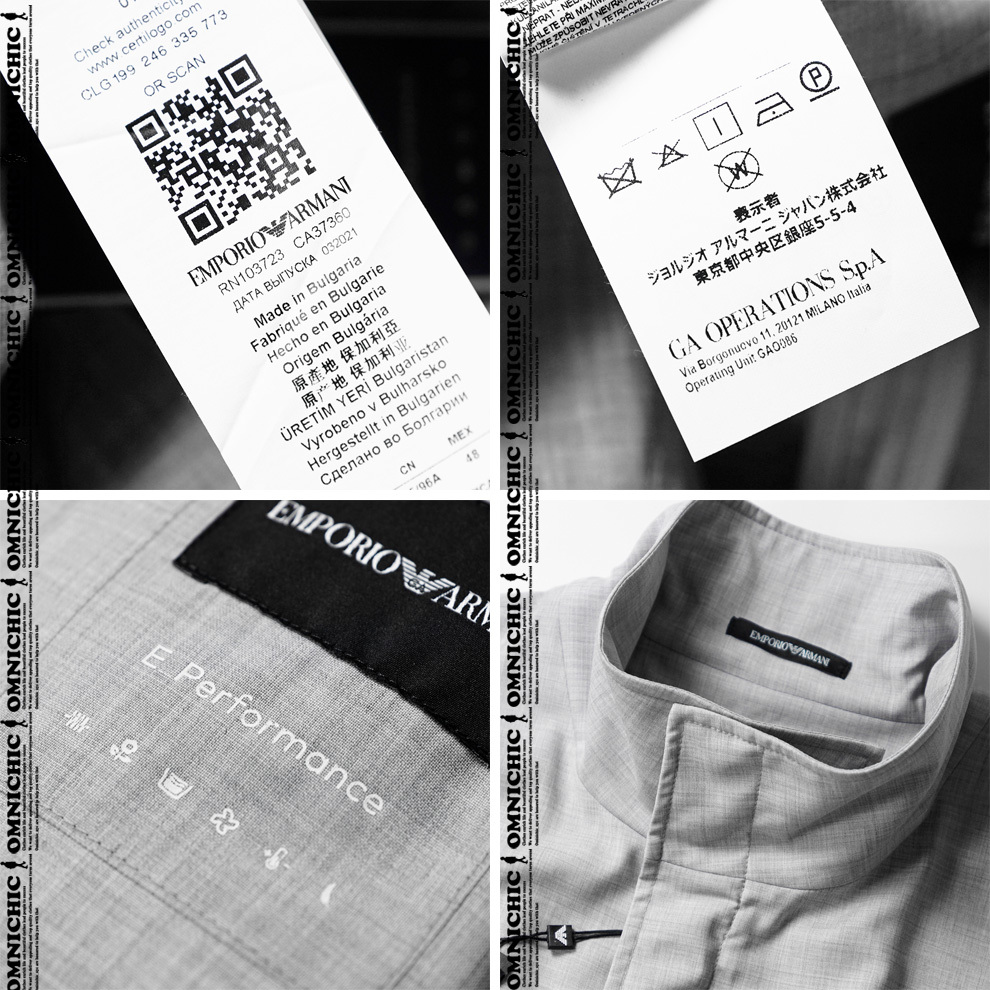 清潔感抜群の相棒 新品16万【EMPORIO ARMANI】E Performance高 清潔感抜群の相棒 新品16万【EMPORIO ARMANI】E Performance高