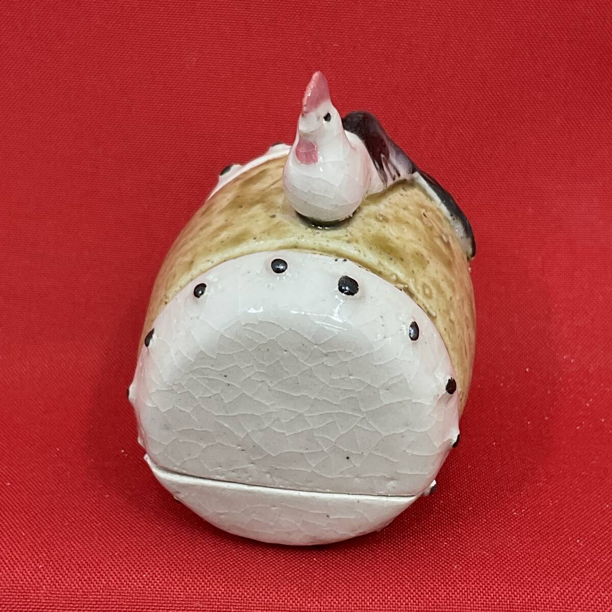 香合 桂窯 伊藤桂楽造 獅子頭 供箱入り 茶道具 香合 桂窯 伊藤桂楽造 獅子頭 供箱入り 茶道具 香合 桂窯 伊藤桂