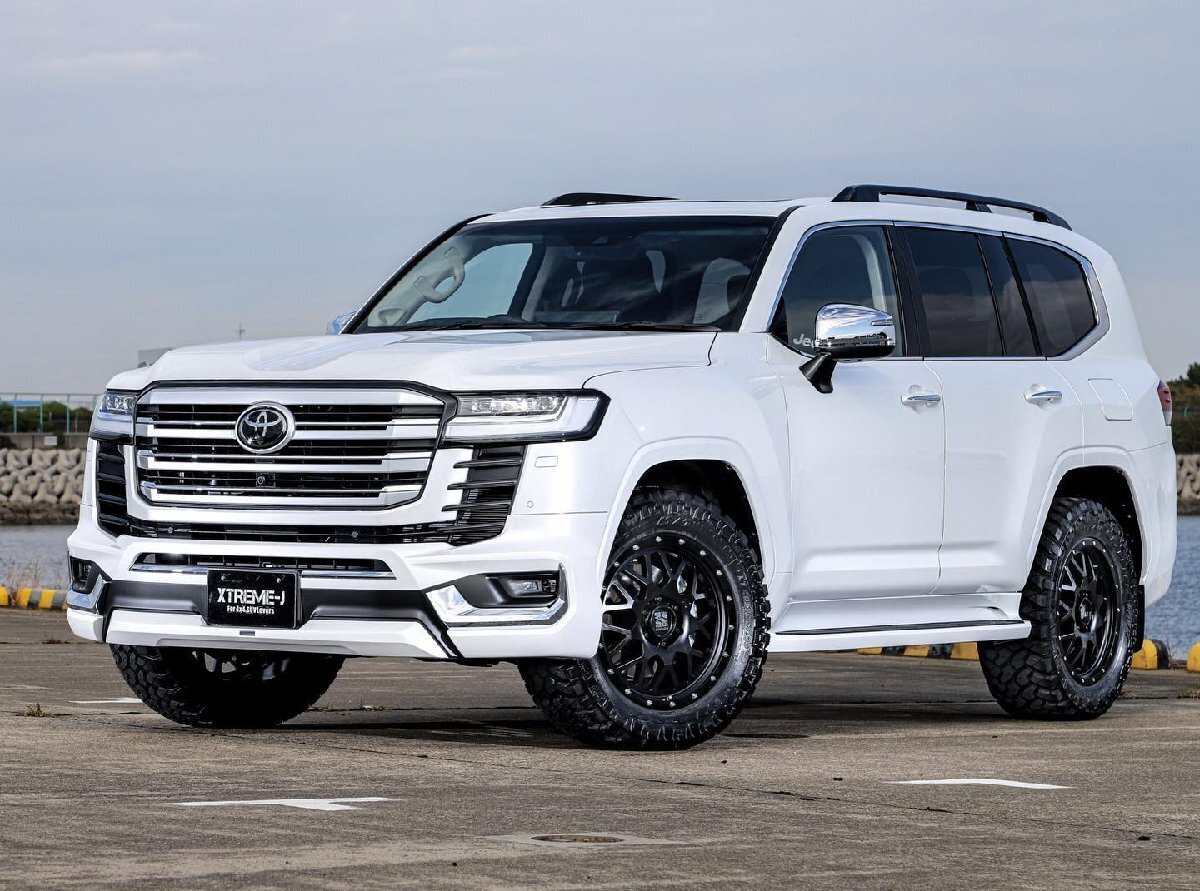 トヨタ ランクル250 取付ナット付 ヨコハマ A/T4 G018 265/60R20 MLJ XJ04 8.5J 20in IS48 PCD139.7 6穴 新品4本SET サテンブラック