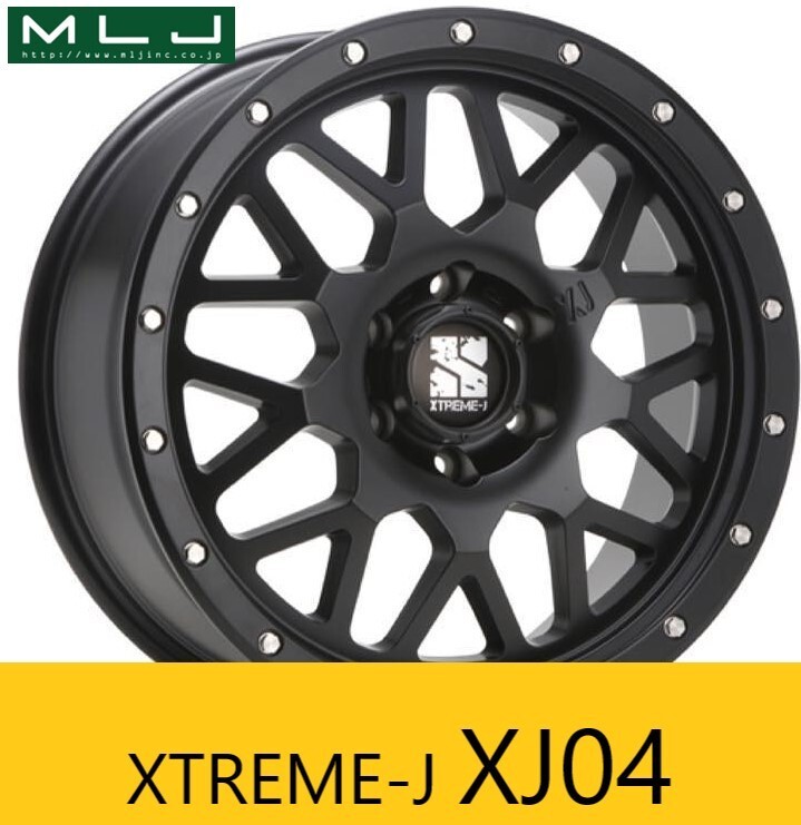 トヨタ ランクル250 取付ナット付 ヨコハマ A/T4 G018 265/60R20 MLJ XJ04 8.5J 20in IS48 PCD139.7 6穴 新品4本SET サテンブラック
