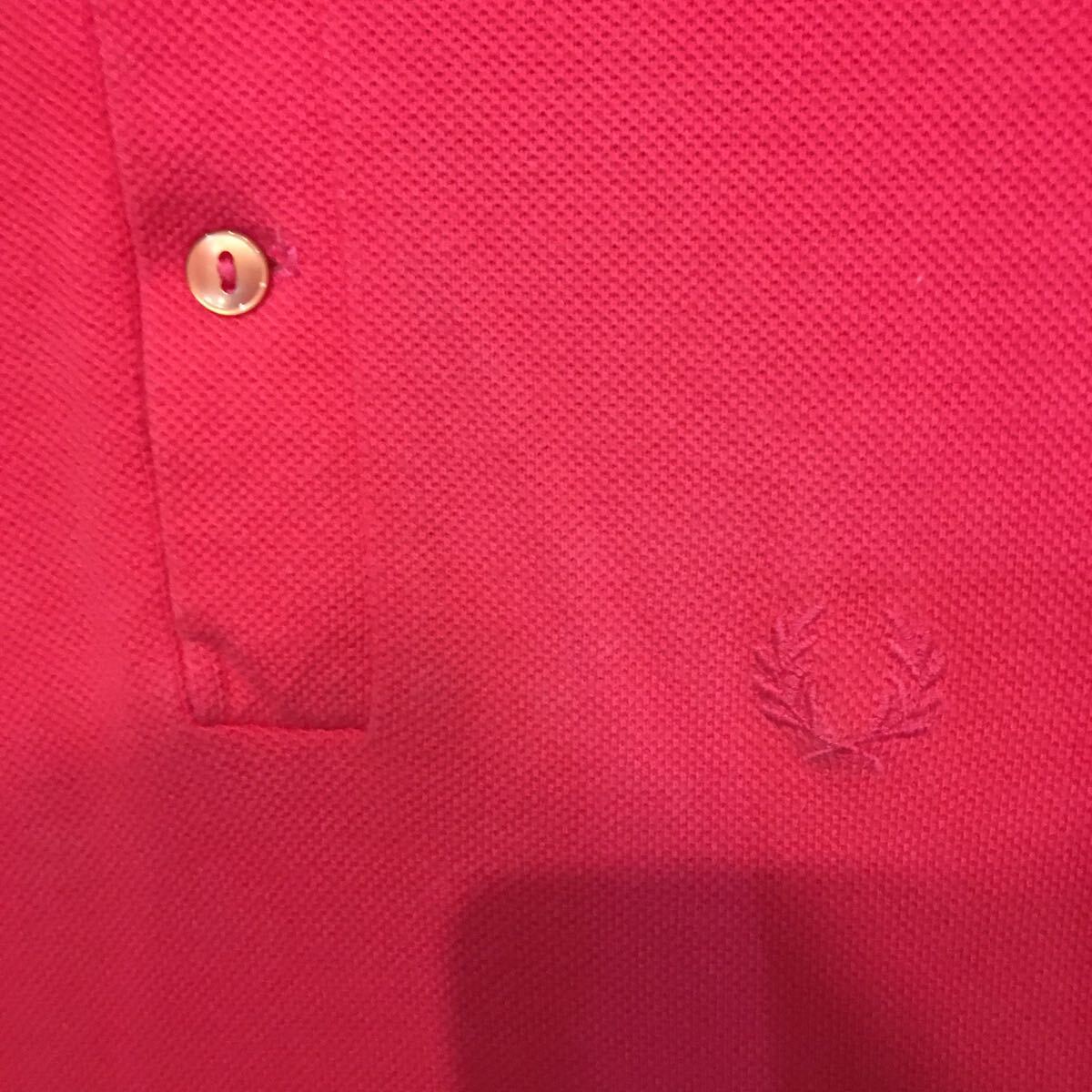 80s フレッドペリー FREDPERRY ポロシャツ 半袖 鹿の子 刺繍 80s フレッドペリー FREDPERRY ポロシャツ 半袖 鹿の子 刺繍