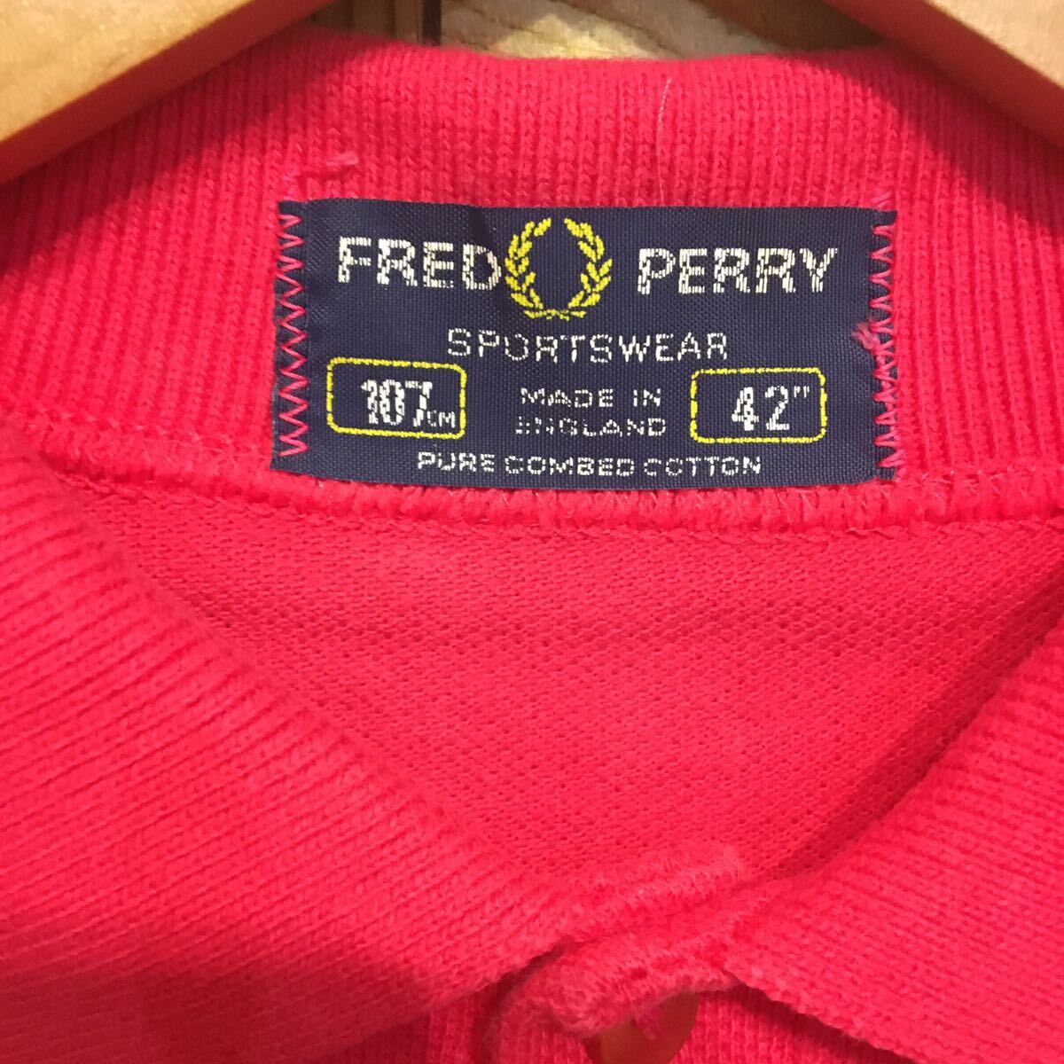 80s フレッドペリー FREDPERRY ポロシャツ 半袖 鹿の子 刺繍 80s フレッドペリー FREDPERRY ポロシャツ 半袖 鹿の子 刺繍