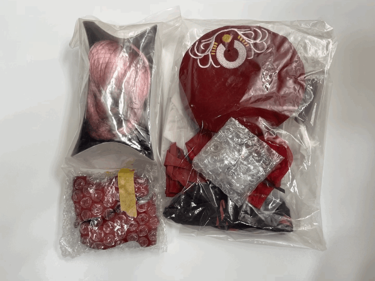 ボークス　ドルフィードリーム　ゼノサーガⅢ　DDS M.O.M.O. の衣装、ヴィッグ