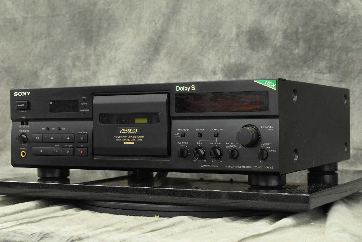 Yahoo!オークション - F SONY ソニー TC-K555ESJ カセットデッキ Yahoo!オークション - F SONY ソニー TC-K555ESJ カセットデッキ