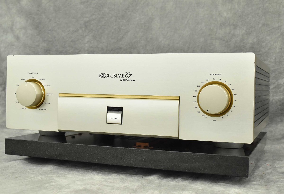 F☆ pioneer パイオニア EXCLUSIVE エクスクルーシブ C7 プリアンプ ☆中古☆