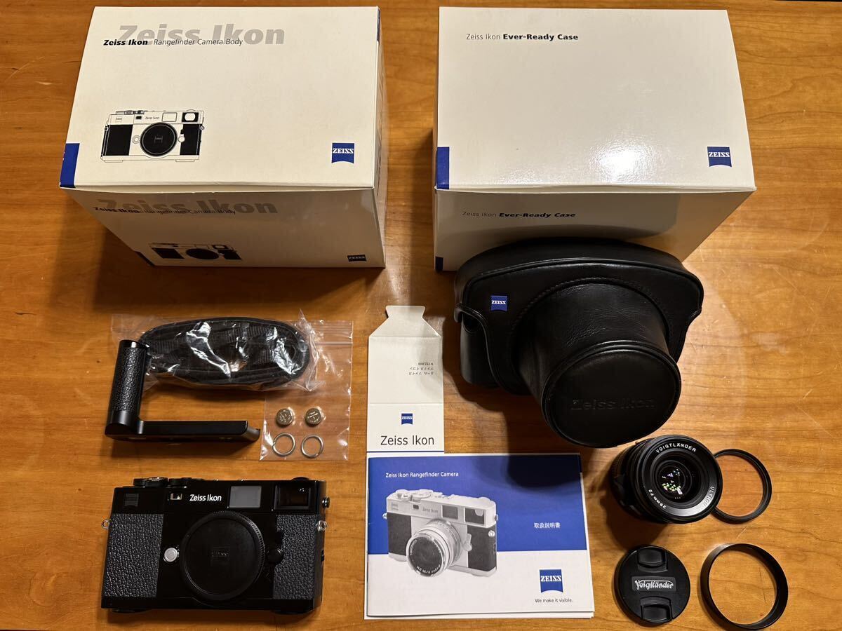 極美・完動品 Carl Zeiss Zeiss Ikon ZM ブラックペイント 極美・完動品 Carl Zeiss Zeiss Ikon ZM ブラックペイント