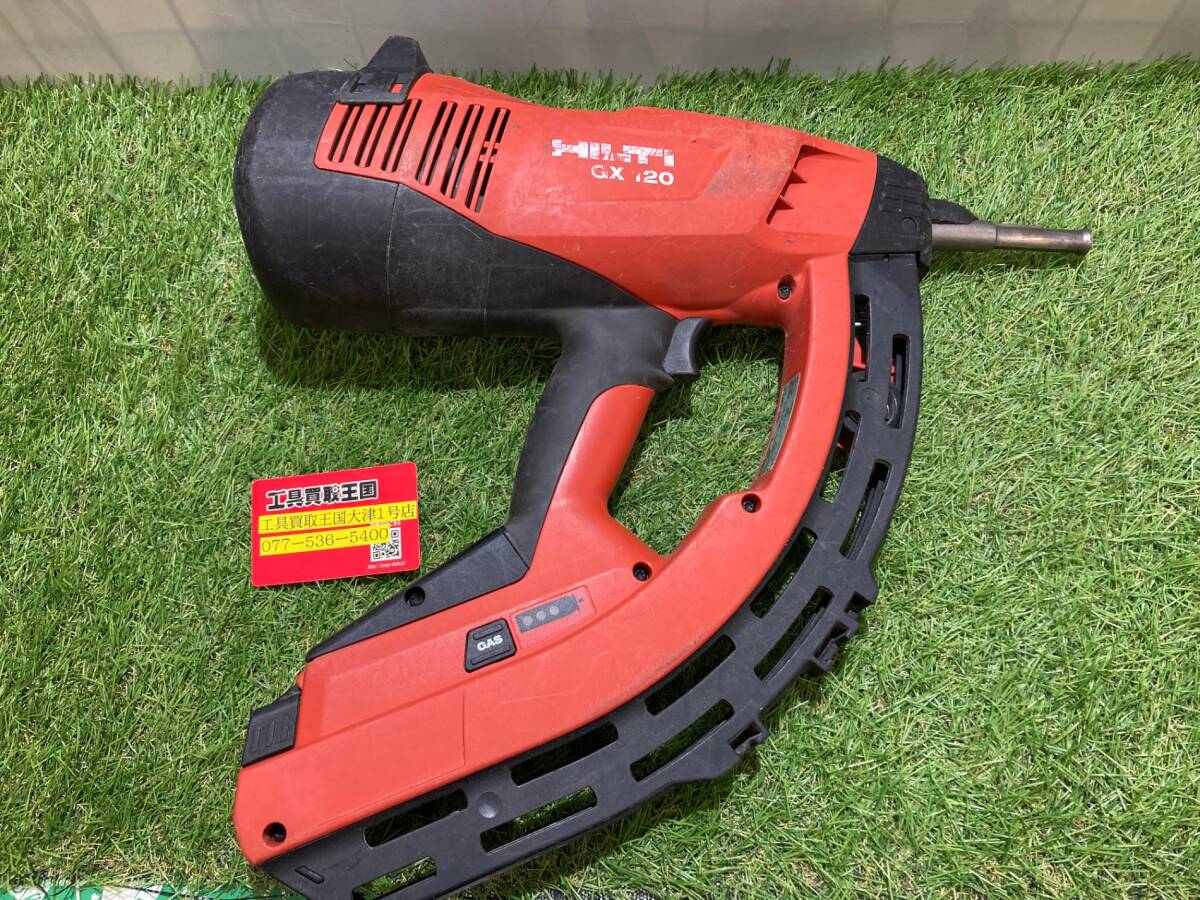 【中古品】HILTI(ヒルティ) 電気・機械設備用 ガス式鋲打機 GX120 ITE8CY27YWN0