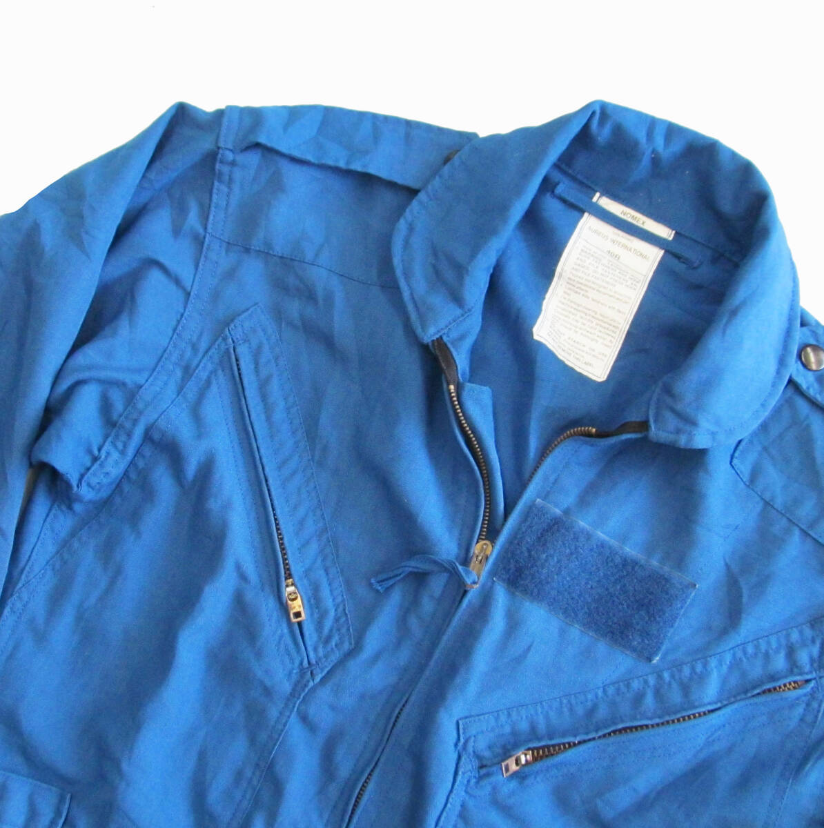 US古着 米軍 CWU-27P NOMEX 長袖 ミリタリー つなぎ フライトスーツ 40REG E21