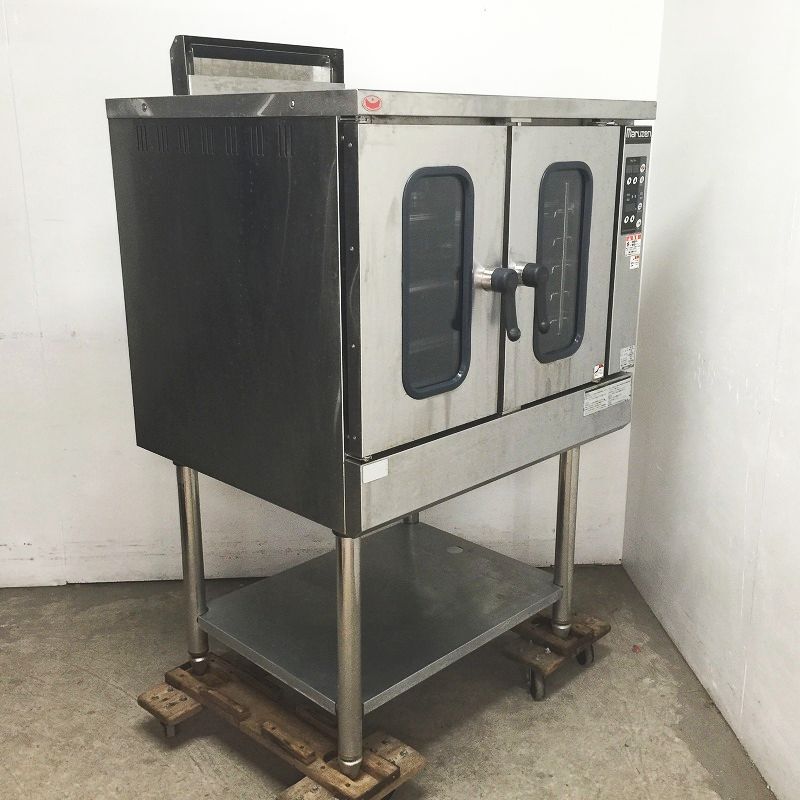 ★DH2001 | コンベクションオーブン MCO-9SE マルゼン 都市ガス 100V W890×D750(800)×H1500mm 業(yè)務用 中古