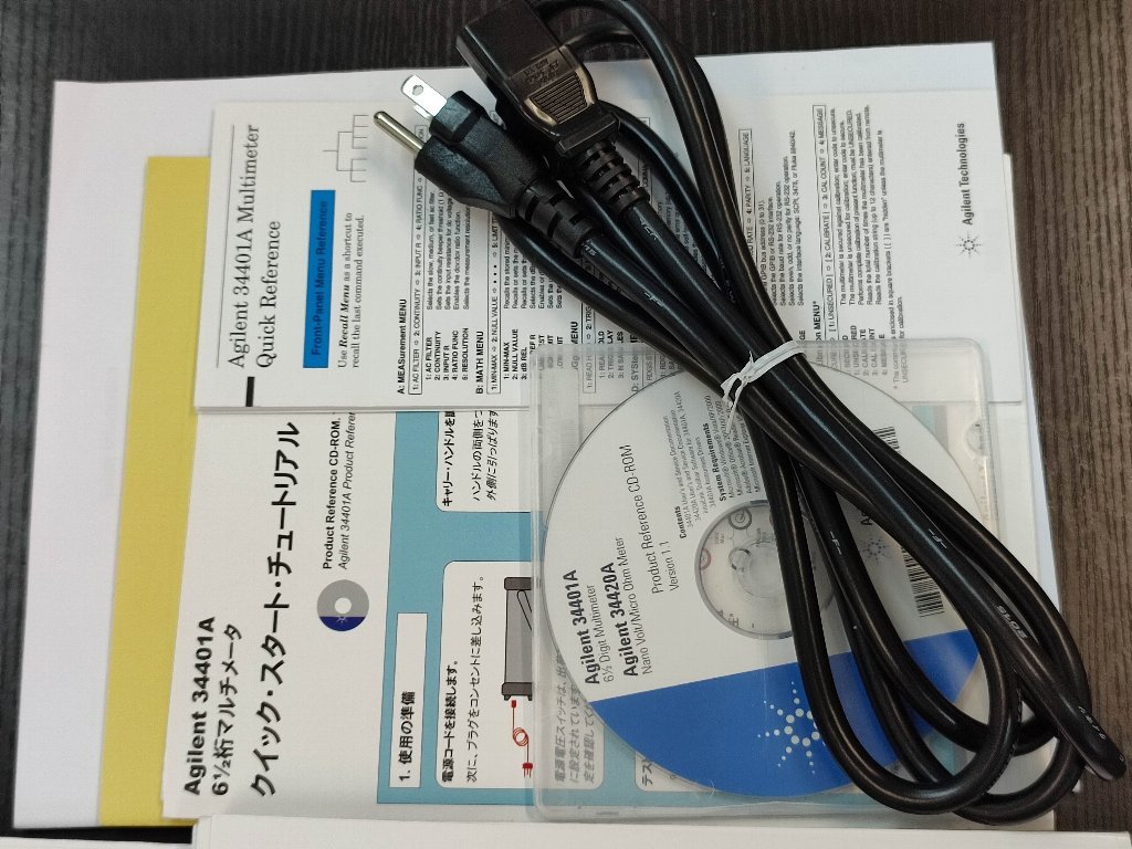 Agilent 34401A 6桁半マルチメータ 発送時に再 Agilent 34401A 6桁半マルチメータ 発送時に再