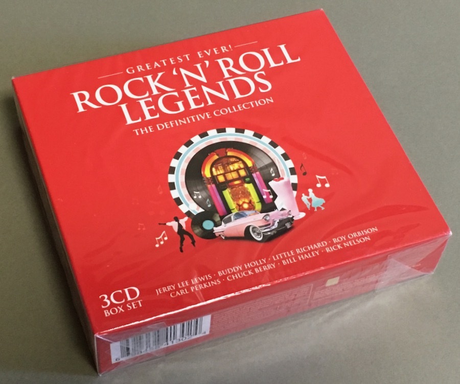 CD(未開封)［-Greatest Ever!-Rock N Roll Legends◆ Jerry Lee Lewis,Buddy Holly, Little Richard,Roy Orbison,Chuck Berry 他］3CD◆EU