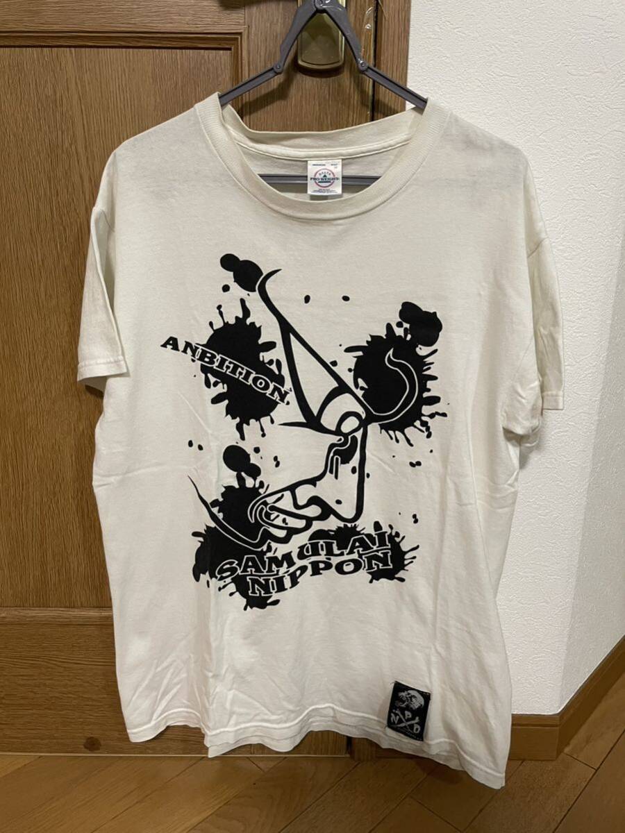 希少！DELTA(デルタ)KNIT IN USA PUNK ROCKサムライニッポン ヴィンテージ Tシャツ