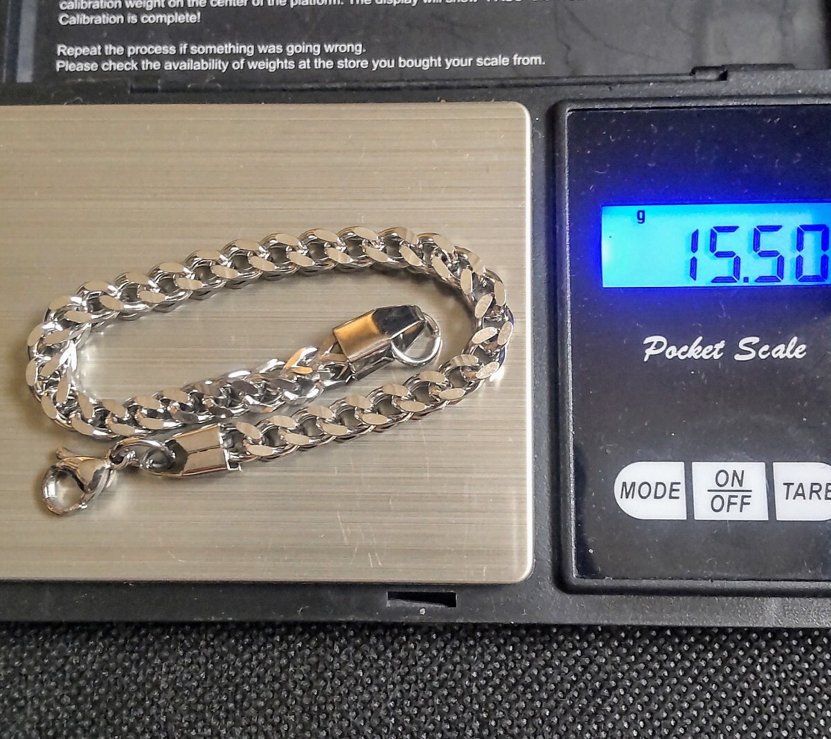 新品!今だけ送料無料!18kgpホワイトゴールドGP Mカット喜平ブレスレットバングル アクセサリーユニセックス20センチ 15グラム