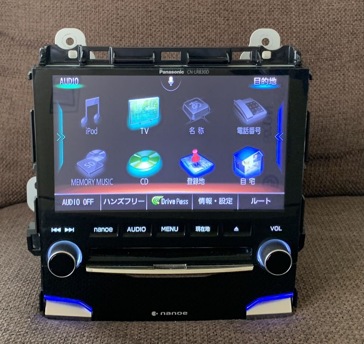 スバル純正ナビ Panasonic CN-LR830D 動作未チェックジャンク品 Yahoo!オークション - 美品 スバル パナソニック CN-LR830DFC