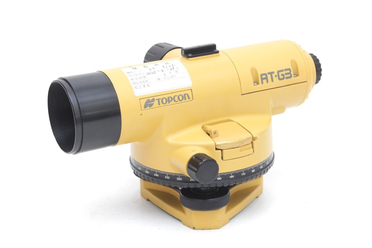 1K521 トプコン TOPCON オートレベル AT-G3 良品 現状渡し 1K521 トプコン TOPCON オートレベル AT-G3 良品 現状渡し
