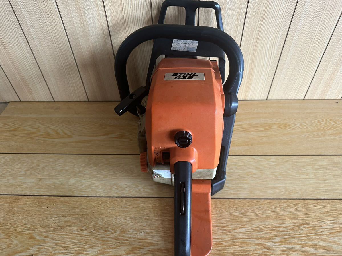 STIHL スチール 大型エンジンチェンソー 039 動作確認済 木工用 STIHL スチール 大型エンジンチェンソー 039 動作確認済 木工用