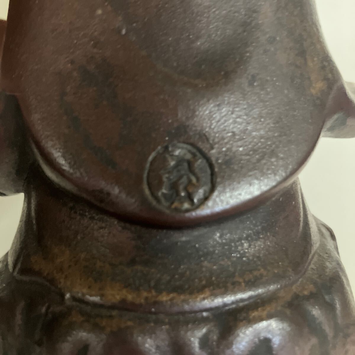 備前焼 観音 高さ28.5cm 仏像 縁起物 古美術 金属製 骨董 備前 備前焼 観音 高さ28.5cm 仏像 縁起物 古美術 金属製 骨董 備前