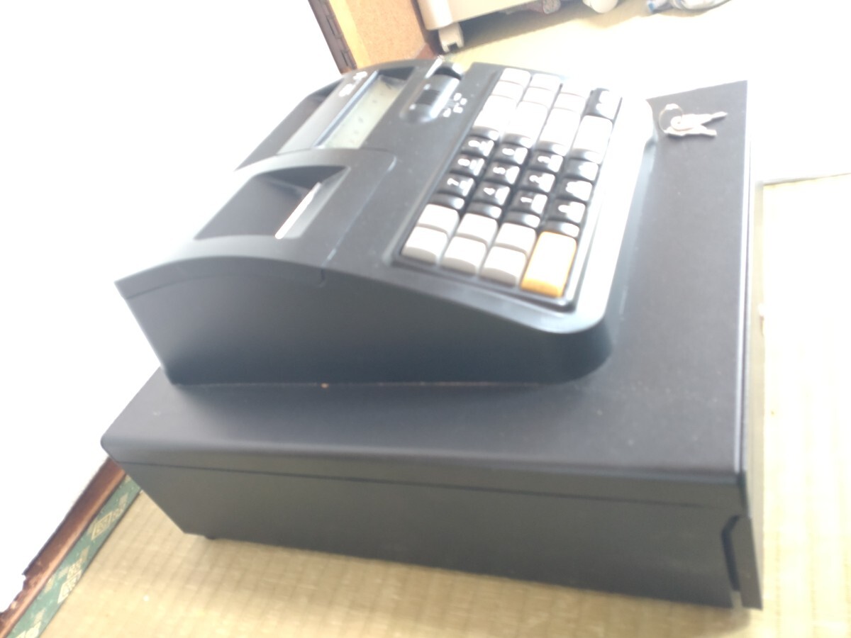 美品 鍵・説明書付属 USEN レジスターU-ECR001 通電 印字確認 美品 鍵・説明書付属 USEN レジスターU-ECR001 通電 印字確認