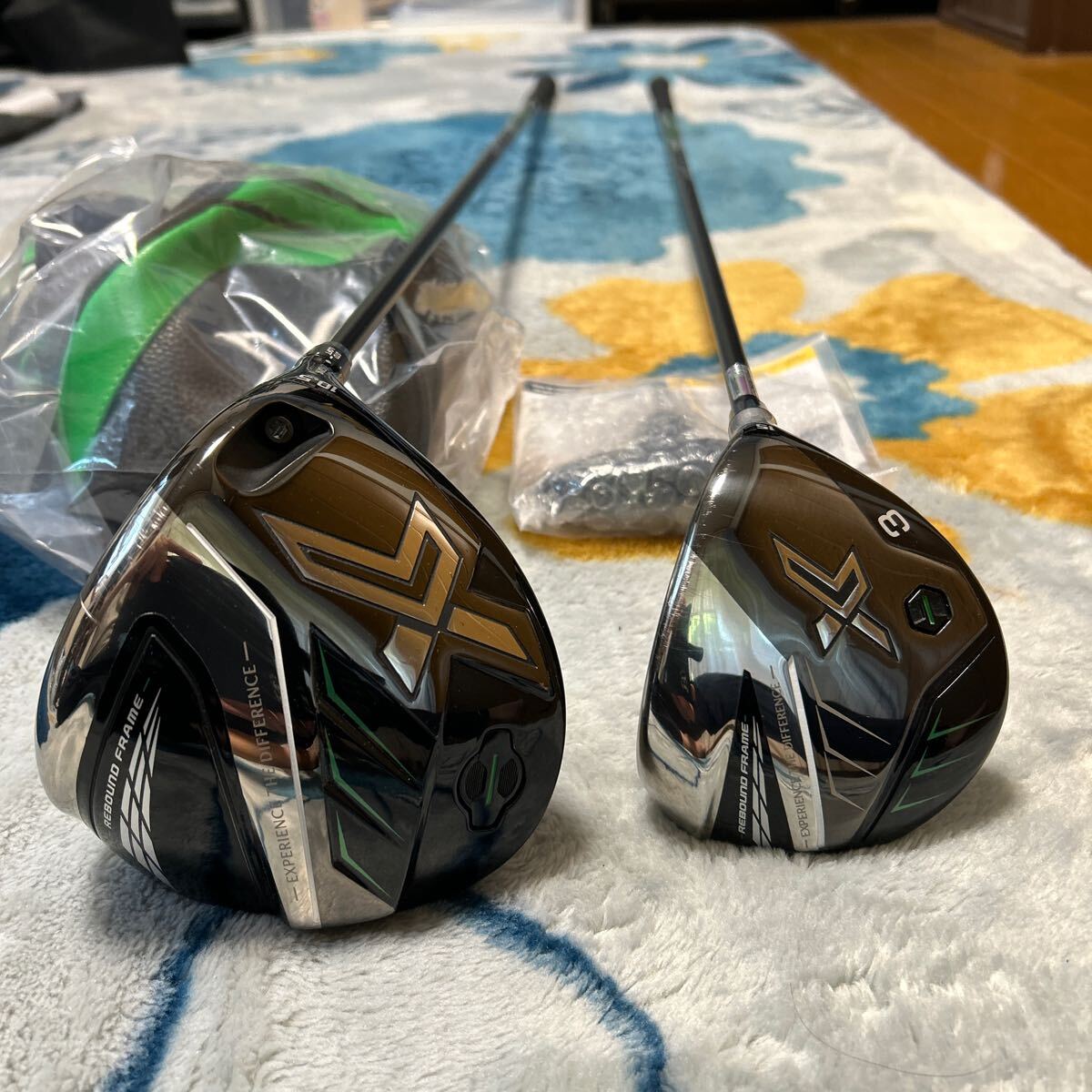 ゼクシオＸ　ドライバー1w. 3w