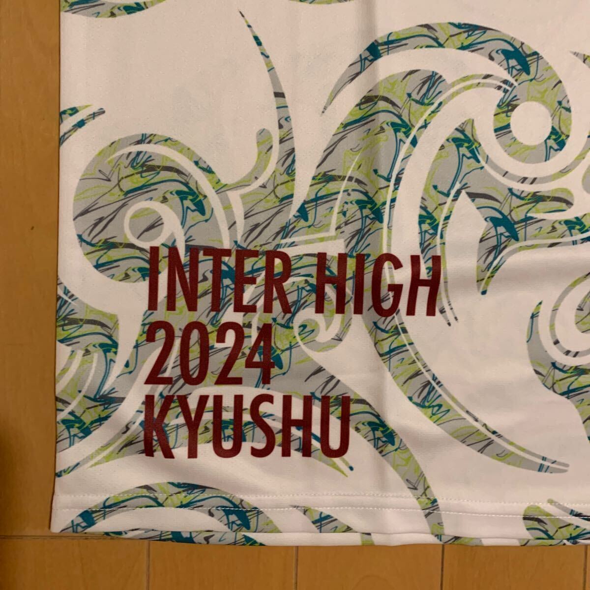 Lサイズ 2024ヨネックスインターハイTシャツソフトテニス白 Lサイズ 2024ヨネックスインターハイTシャツソフトテニス白