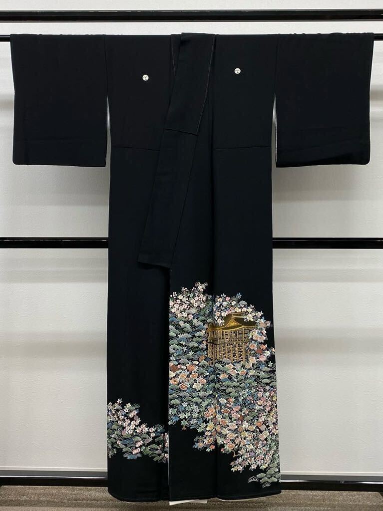 Yahoo!オークション - 蘇州刺繍 相良刺繍 九重刺繍 黒留袖 Yahoo!オークション - 蘇州刺繍 相良刺繍 九重刺繍 黒留袖
