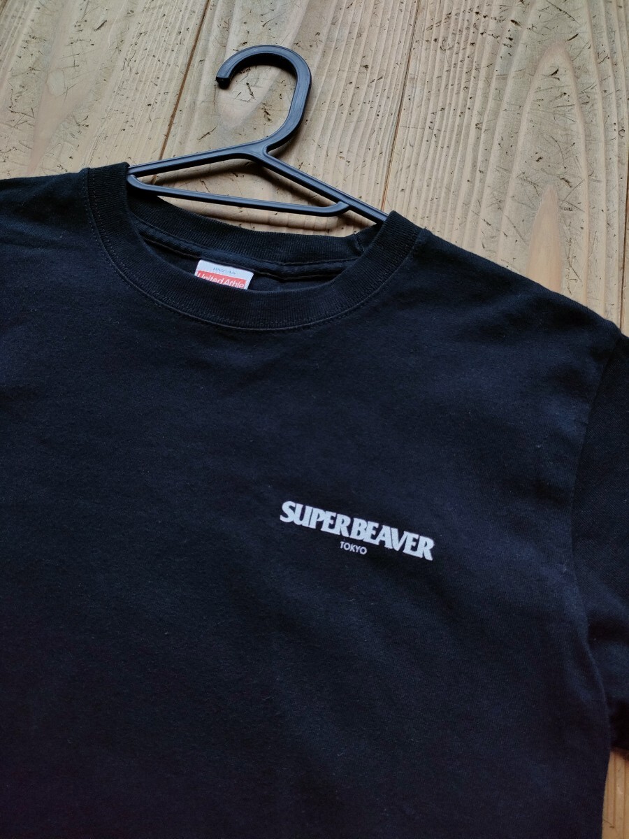 送料☆185円】SUPER BEAVER Tシャツ Sサイズ ブラック 黒